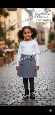 Ash Overlapping Skirt