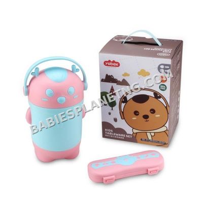 Toddler Tableware Set with Case Yo Box