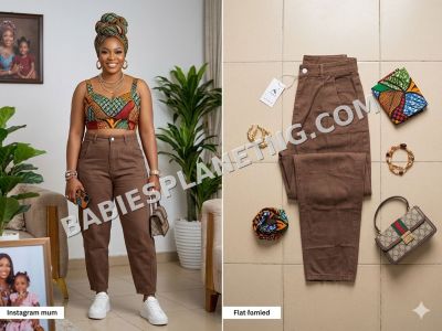 Lady brown Jeans