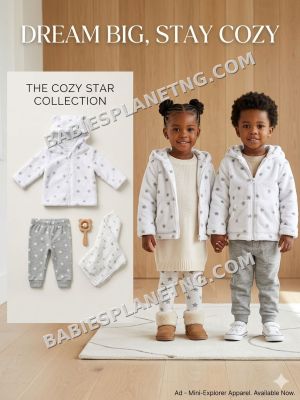 Toddler Star Pattern Hoodie