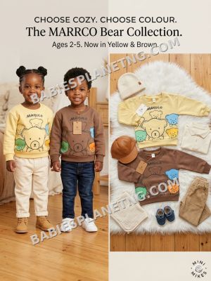 Bear Design Kids' Casual Wear