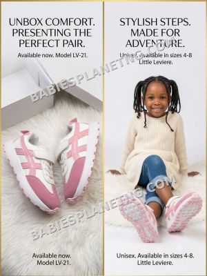 Little Leviere Kids' Pink Sneakers