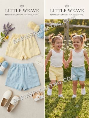 Baby girl cotton short