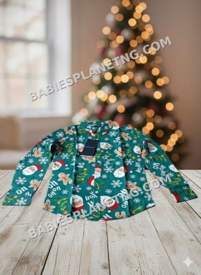 Christmas theme long sleeve shirt 017