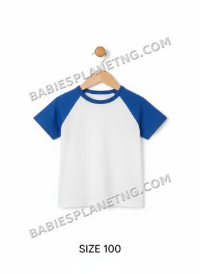 white and blue top